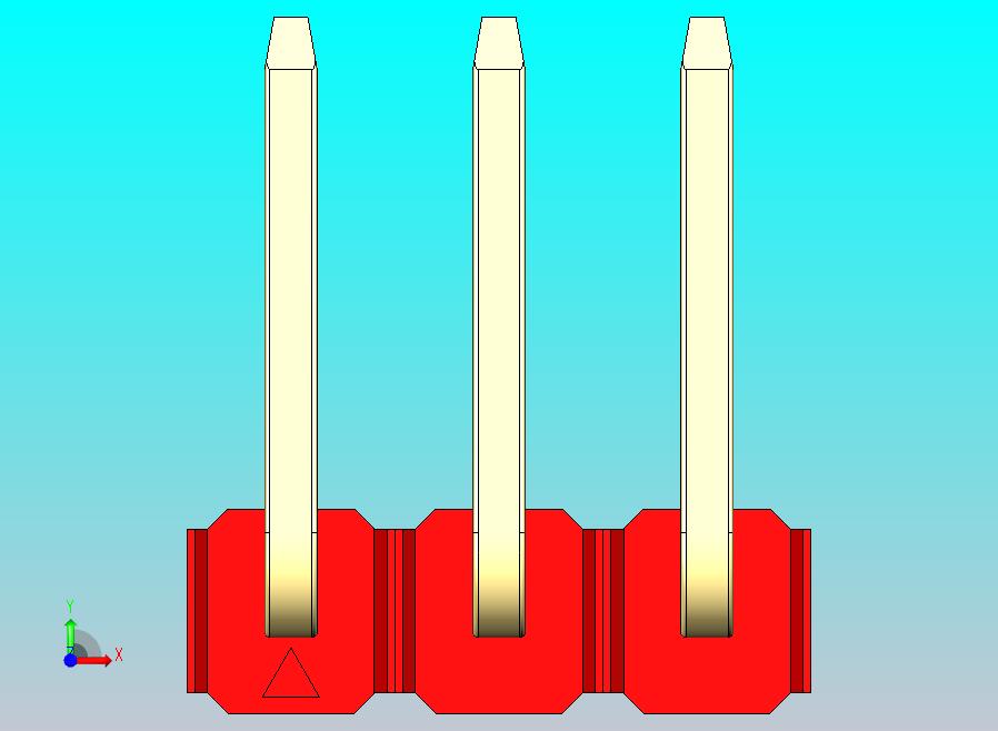 DS1022彩色排针 红色 03p 100mil 类型U 版本1.0.zip