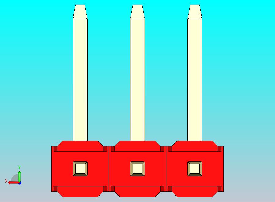 DS1022彩色排针 红色 03p 100mil 类型U 版本1.0.zip