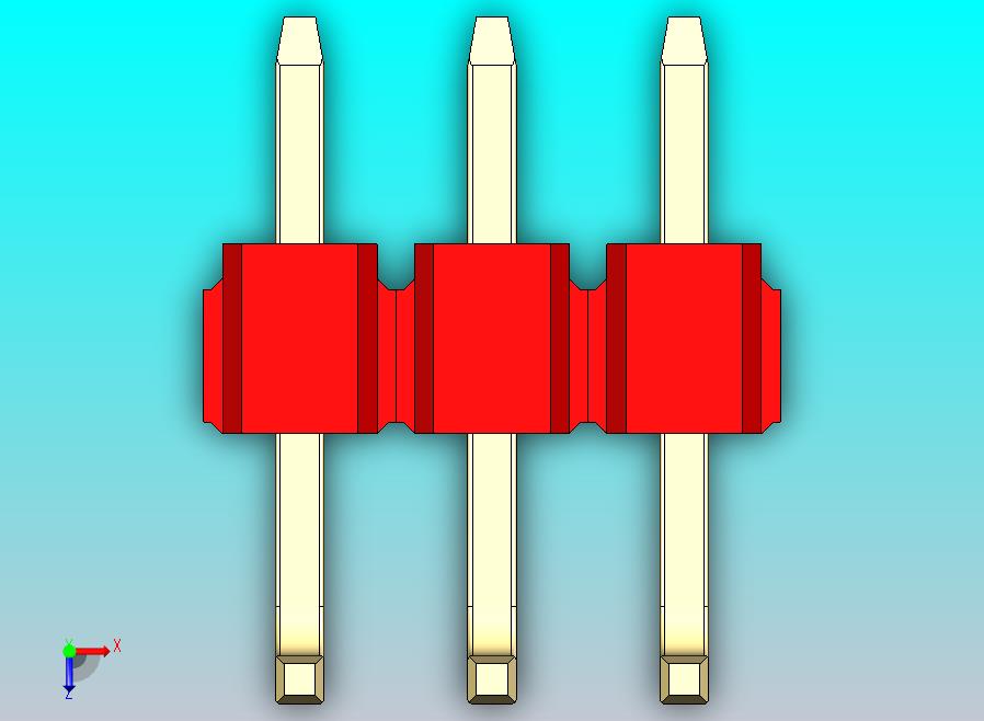 DS1022彩色排针 红色 03p 100mil 类型U 版本1.0.zip