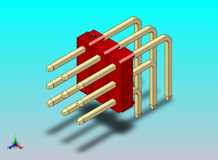 DS1022彩色排针 红色 3x03p 100mil 类型D 版本1.0.zip