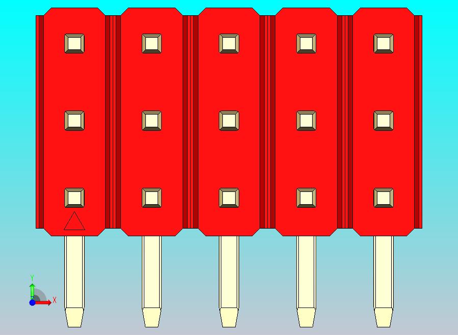 DS1022彩色排针 红色 3x05p 100mil 类型D 版本1.0.zip