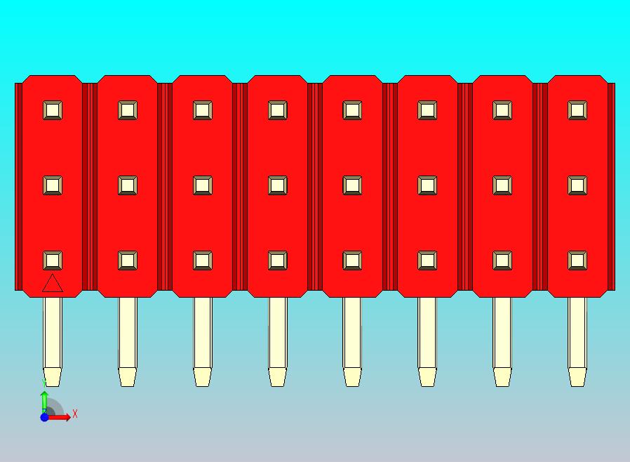 DS1022彩色排针 红色 3x08p 100mil 类型D 版本1.0.zip