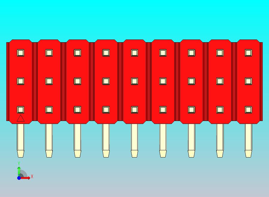 DS1022彩色排针 红色 3x09p 100mil 类型D 版本1.0.zip