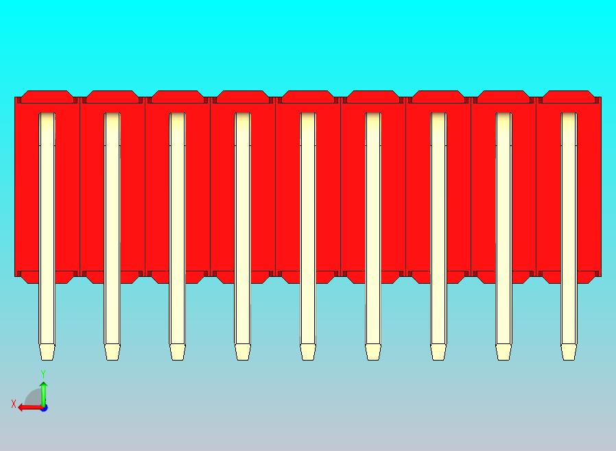 DS1022彩色排针 红色 3x09p 100mil 类型D 版本1.0.zip