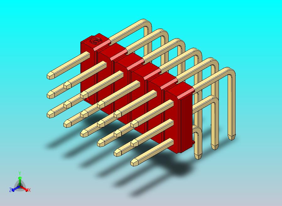 DS1022彩色排针 红色 3x06p 100mil 类型D 版本1.0.zip