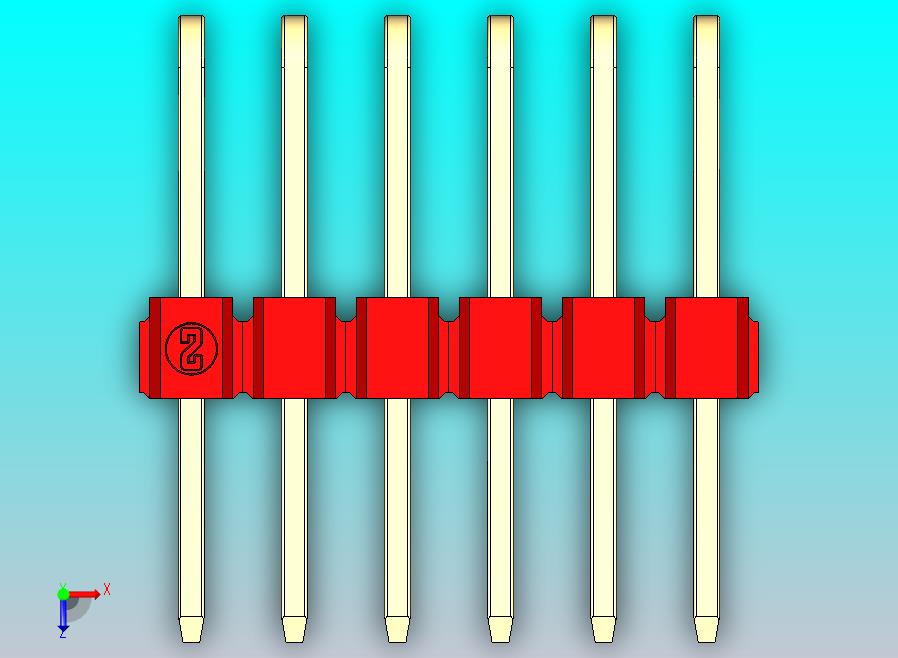 DS1022彩色排针 红色 3x06p 100mil 类型D 版本1.0.zip