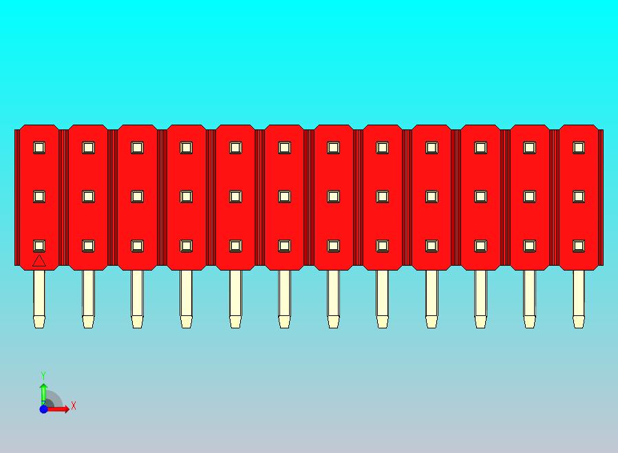 DS1022彩色排针 红色 3x12p 100mil 类型D 版本1.0.zip