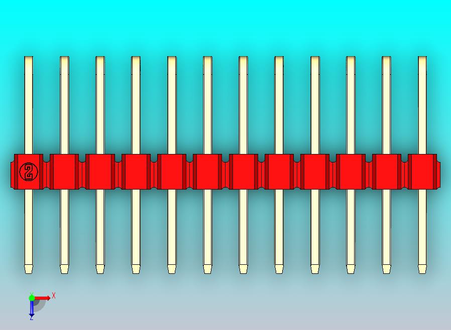 DS1022彩色排针 红色 3x12p 100mil 类型D 版本1.0.zip