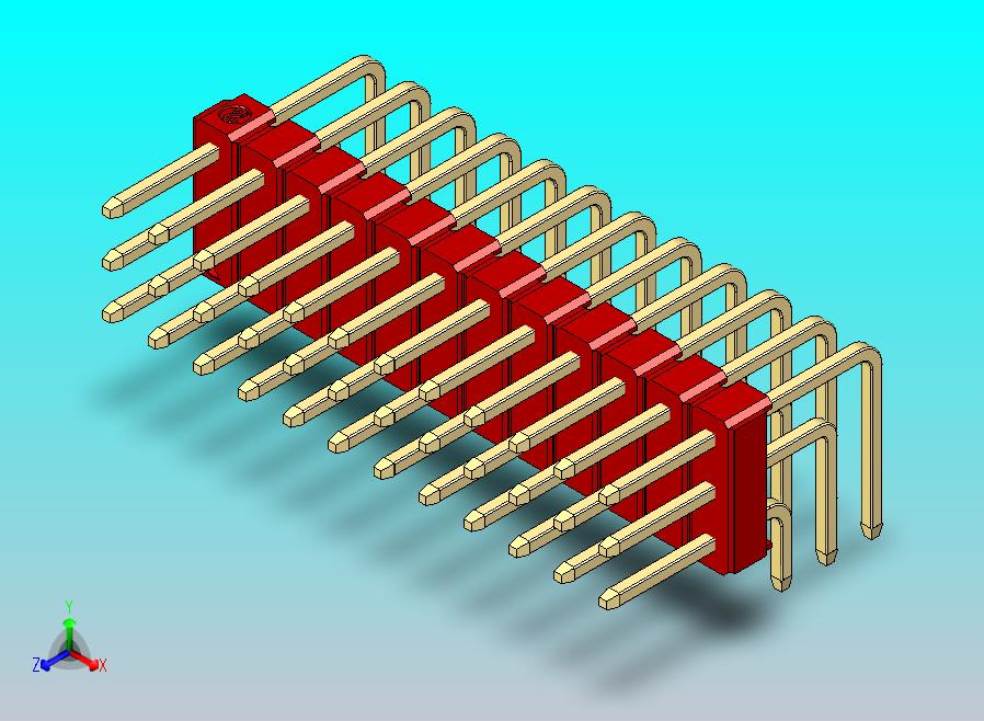 DS1022彩色排针 红色 3x12p 100mil 类型D 版本1.0.zip