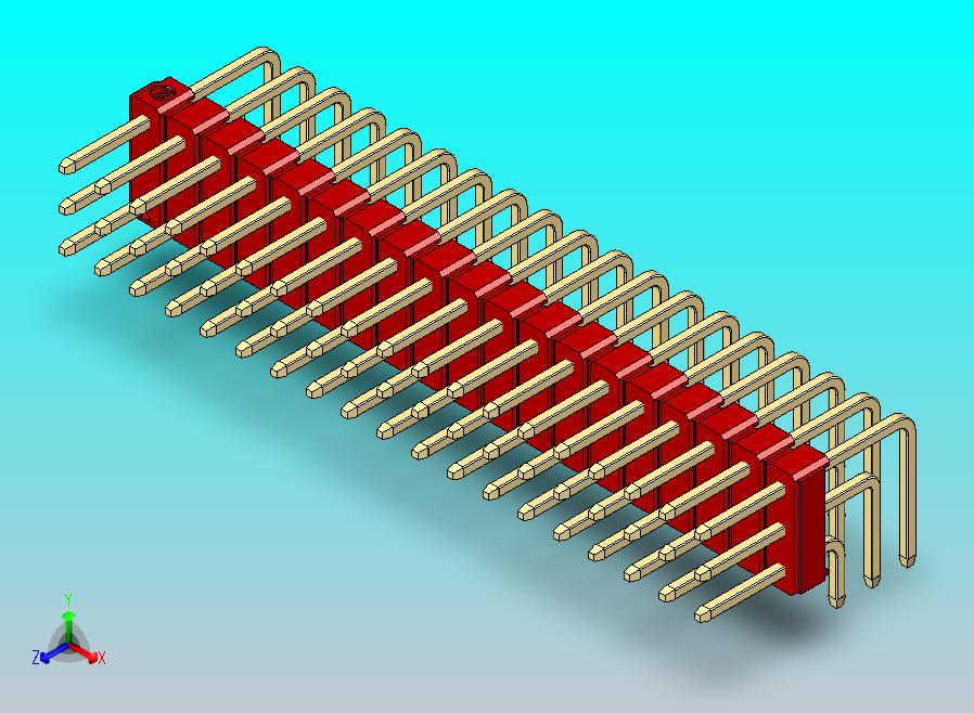 DS1022彩色排针 红色 3x19p 100mil 类型D 版本1.0.zip