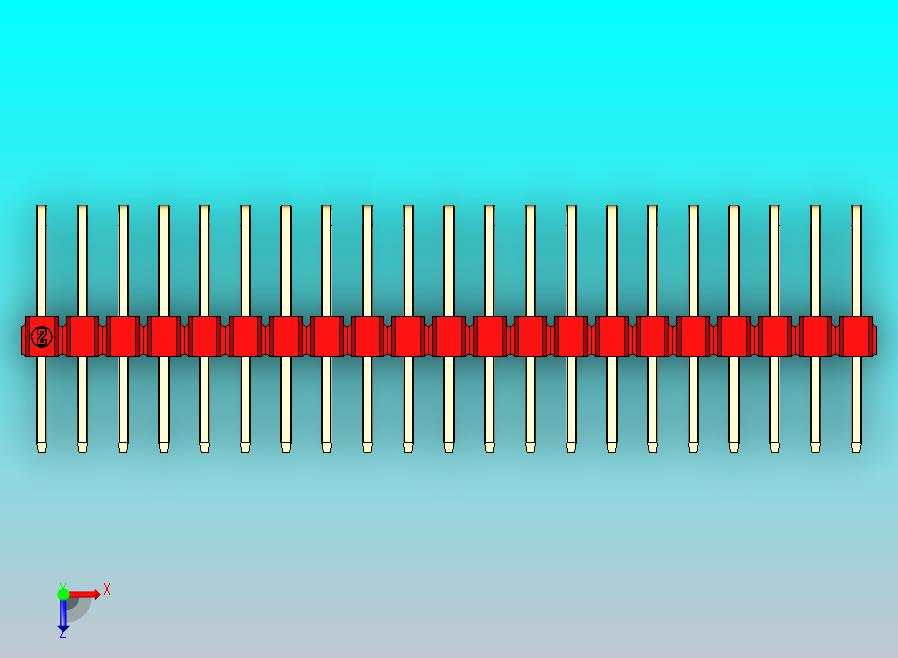 DS1022彩色排针 红色 3x21p 100mil 类型D 版本1.0.zip