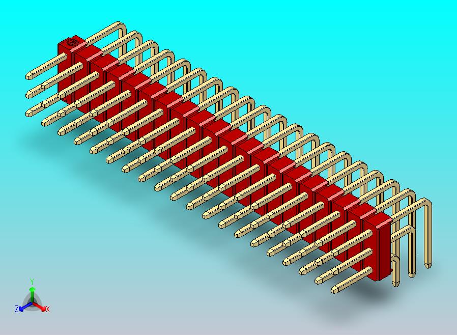 DS1022彩色排针 红色 3x20p 100mil 类型D 版本1.0.zip