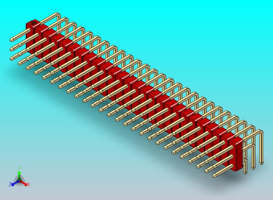 DS1022彩色排针 红色 3x26p 100mil 类型D 版本1.0.zip