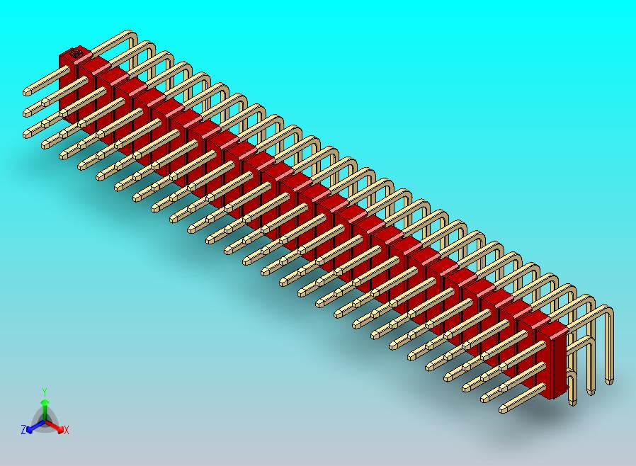DS1022彩色排针 红色 3x27p 100mil 类型D 版本1.0.zip
