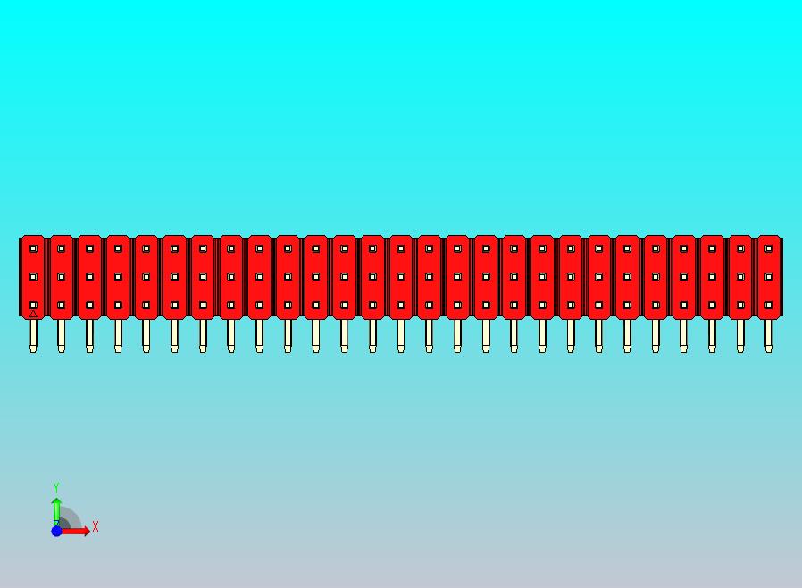 DS1022彩色排针 红色 3x27p 100mil 类型D 版本1.0.zip