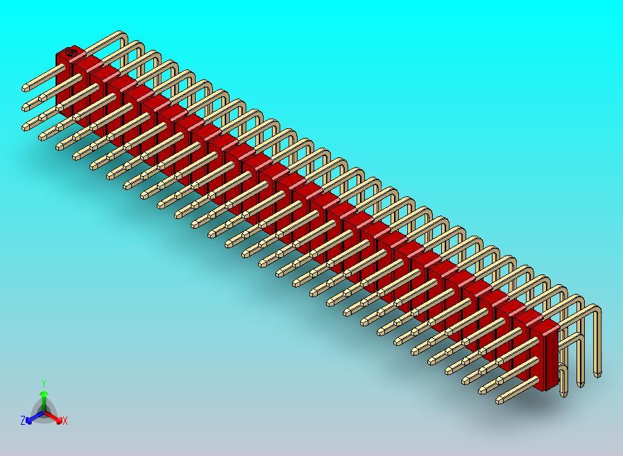 DS1022彩色排针 红色 3x29p 100mil 类型D 版本1.0.zip