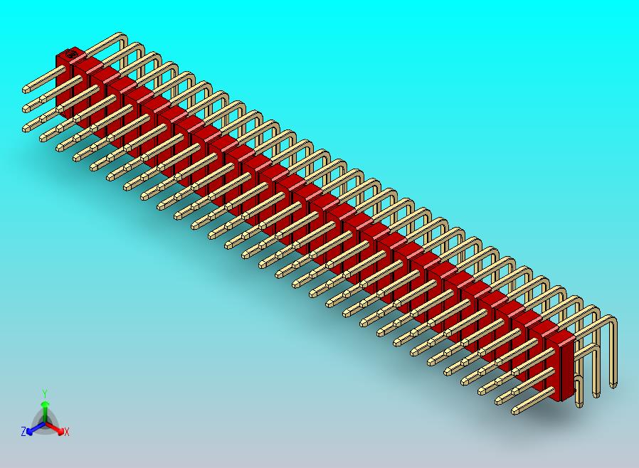 DS1022彩色排针 红色 3x30p 100mil 类型D 版本1.0.zip