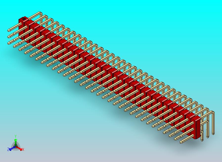 DS1022彩色排针 红色 3x32P 100mil 类型D 版本1.0.zip