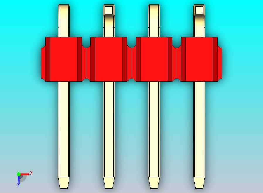 DS1022彩色排针 红色 04p 100mil 类型 SMT R2 版本1.0.zip