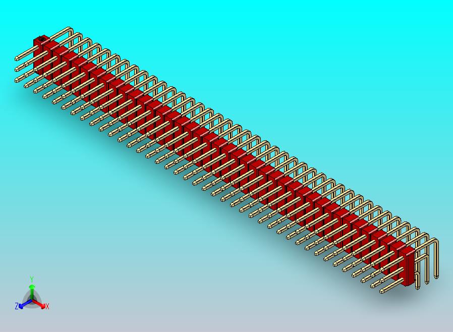 DS1022彩色排针 红色 3x40p 100mil 类型D 版本1.0.zip