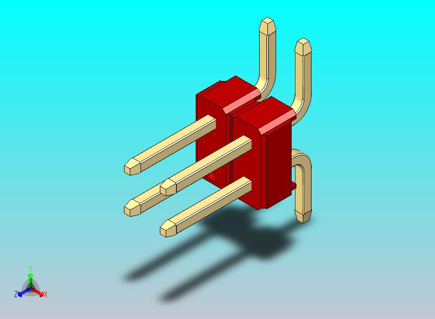 DS1022彩色排针 红色 04p 100mil 类型SMT 版本1.0.zip