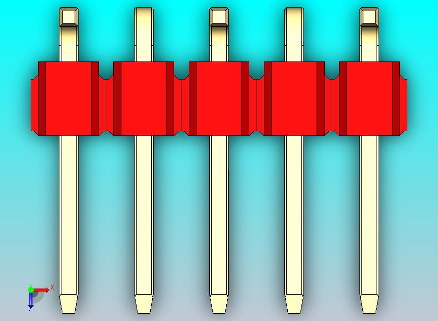 DS1022彩色排针 红色 05p 100mil SMT 类型 R1 版本1.0.zip