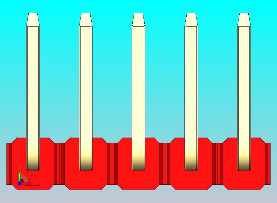DS1022彩色排针 红色 05P 100mil 类型U 版本1.0.zip
