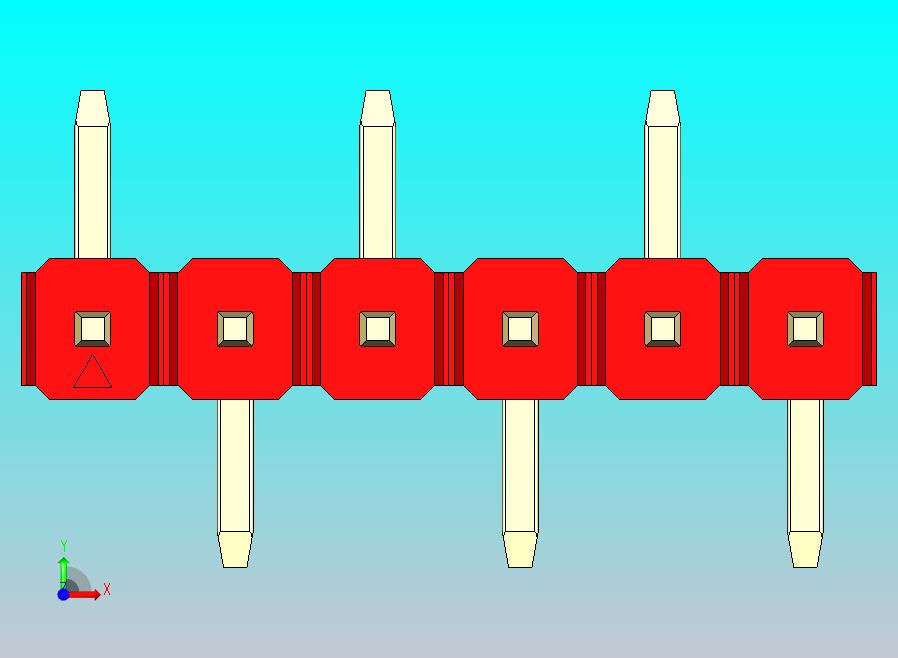 DS1022彩色排针 红色 06P 100mil 类型 SMT R1 版本1.0.zip