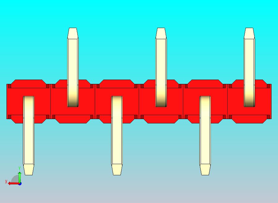 DS1022彩色排针 红色 06P 100mil 类型 SMT R1 版本1.0.zip