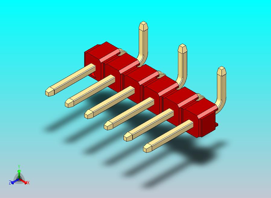 DS1022彩色排针 红色 06P 100mil 类型 SMT R2 版本1.0.zip