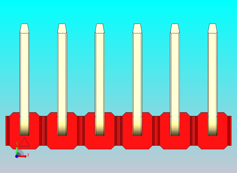 DS1022彩色排针 红色 06P 100mil 类型U 版本1.0.zip