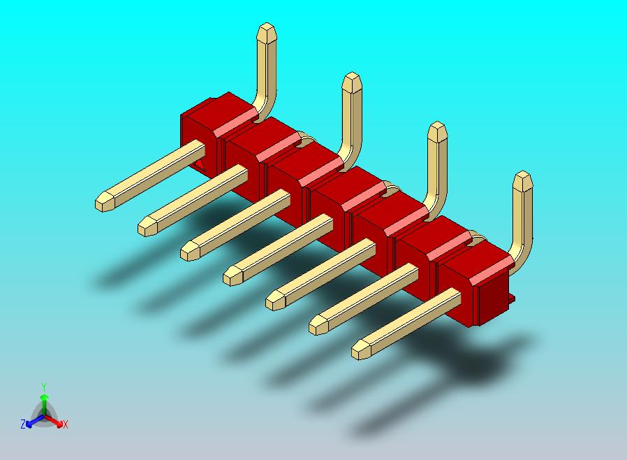 DS1022彩色排针 红色 07p 100mil 类型 SMT R1 版本1.0.zip