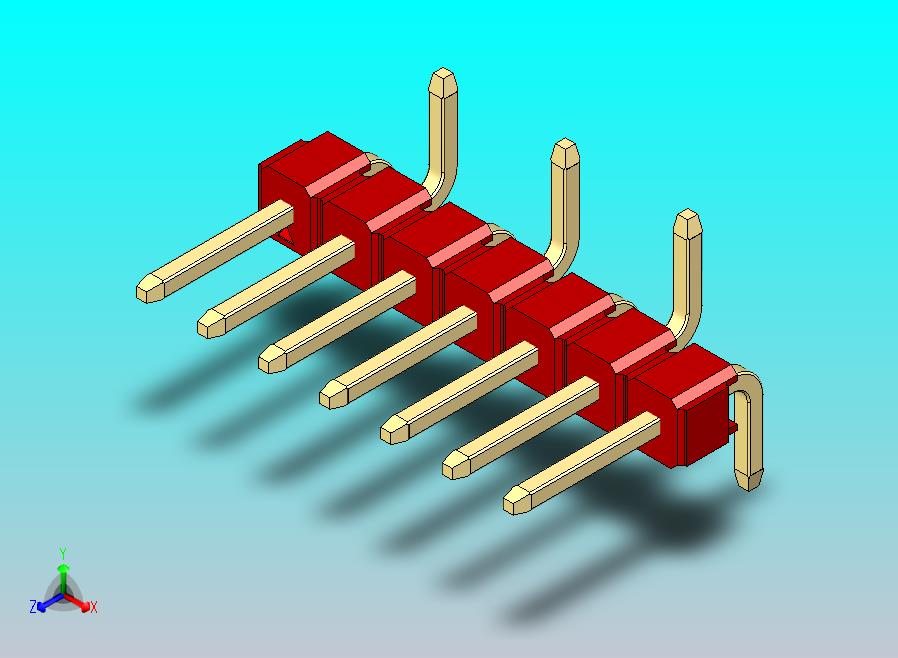 DS1022彩色排针 红色 07P 100mil 类型 SMT R2 版本1.0.zip