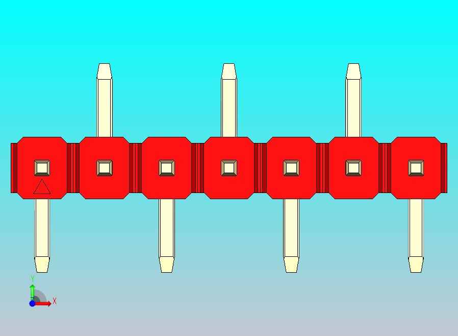 DS1022彩色排针 红色 07P 100mil 类型 SMT R2 版本1.0.zip