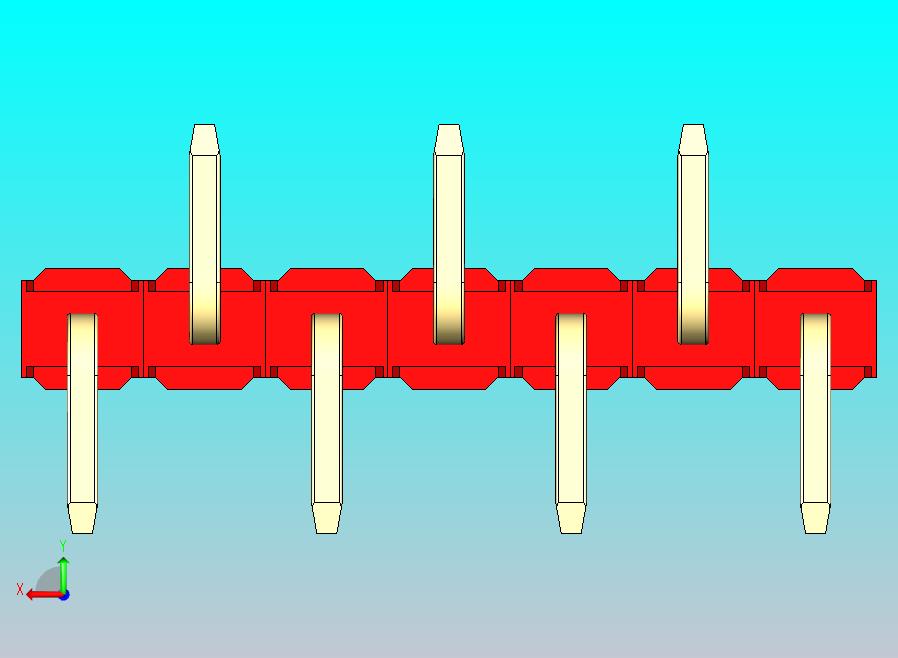 DS1022彩色排针 红色 07P 100mil 类型 SMT R2 版本1.0.zip