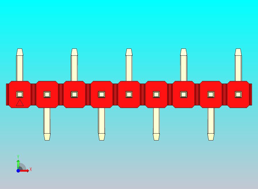 DS1022彩色排针 红色 09P 100mil 类型 SMT R1 版本1.0.zip