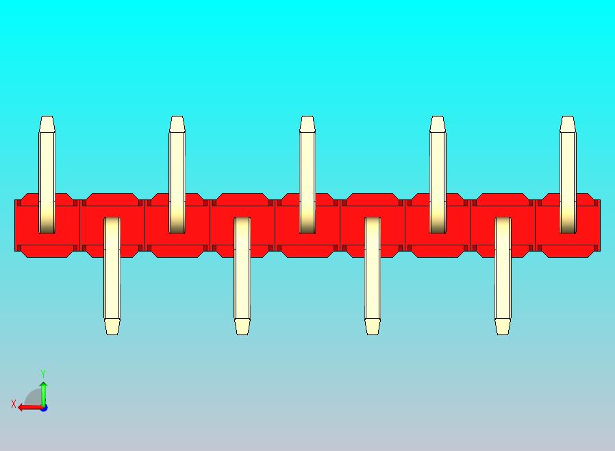 DS1022彩色排针 红色 09P 100mil 类型 SMT R1 版本1.0.zip
