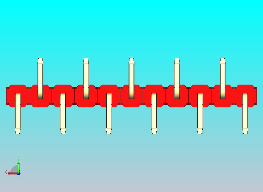 DS1022彩色排针 红色 11P 100mil 类型 SMT R2 版本1.0.zip