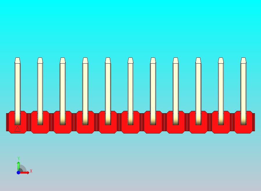 DS1022彩色排针 红色 11P 100毫 100mil 型号U 版本1.0.zip