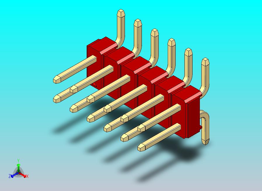 DS1022彩色排针 红色 12P 100mil 类型SMT 版本1.0.zip