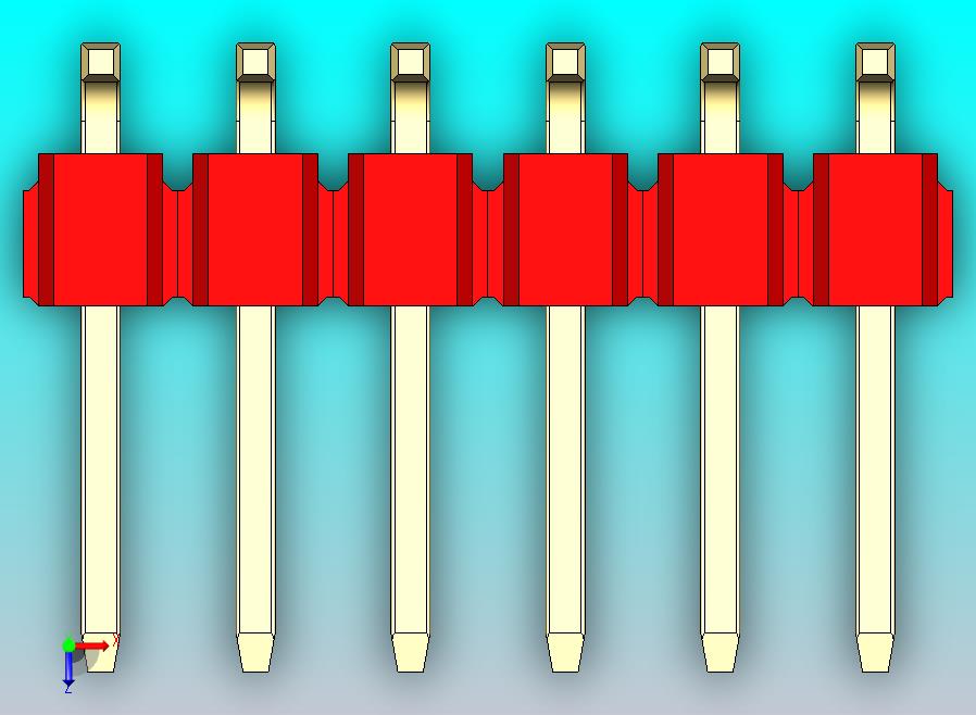 DS1022彩色排针 红色 12P 100mil 类型SMT 版本1.0.zip
