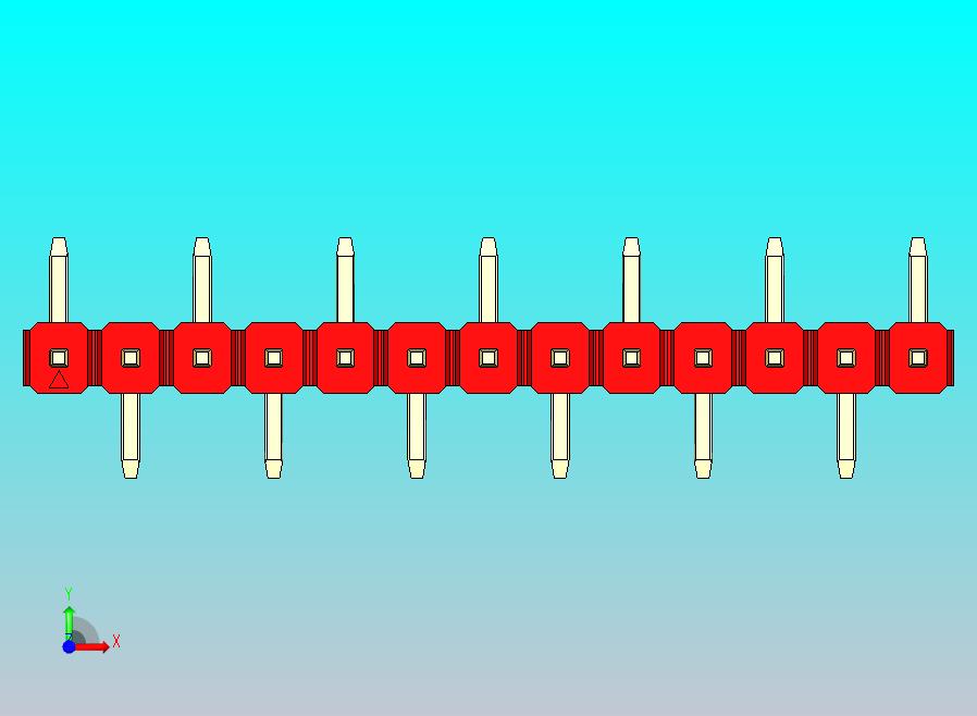 DS1022彩色排针 红色 13P 100mil 类型 SMT R1 版本1.0.zip
