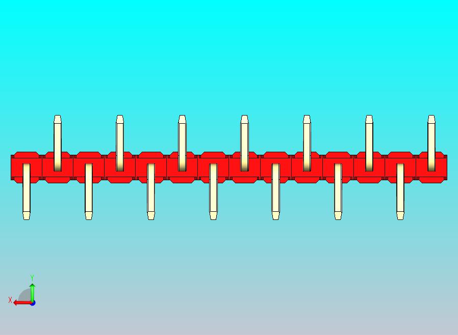 DS1022彩色排针 红色 14P 100密 型号 SMT R1 版本1.0.zip