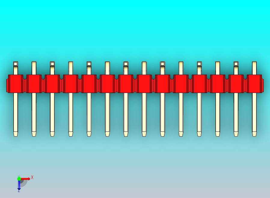 DS1022彩色排针 红色 14P 100密 型号 SMT R1 版本1.0.zip