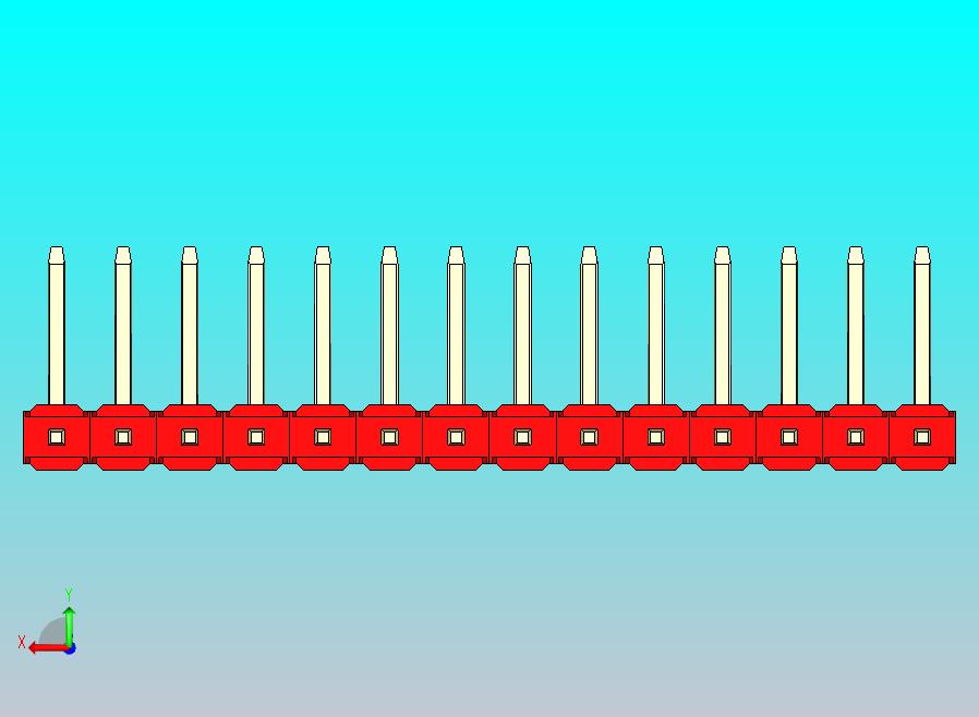 DS1022彩色排针 红色 14引脚 100毫米 类型U 版本1.0.zip