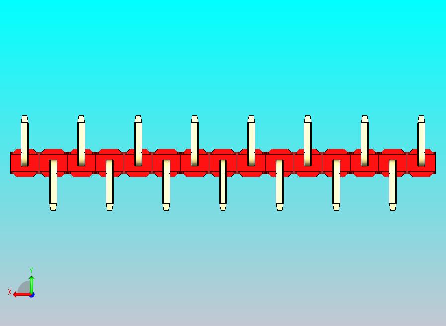 DS1022彩色排针 红色 15P 100MIL 类型 SMT R1 版本1.0.zip