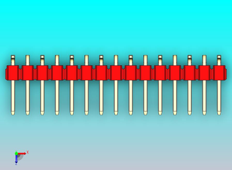 DS1022彩色排针 红色 15P 100MIL 类型 SMT R1 版本1.0.zip
