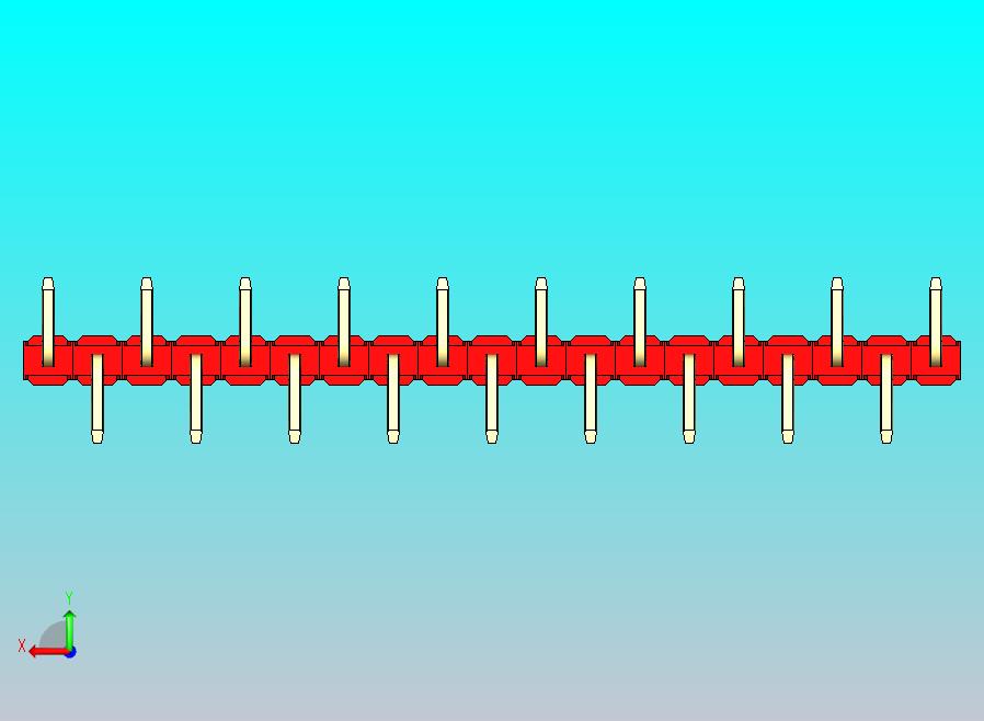 DS1022彩色排针 红色 19P 100mil 类型 SMT R1 版本1.0.zip