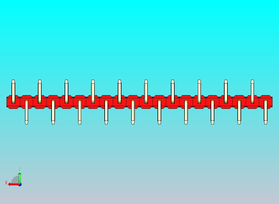 DS1022彩色排针 红色 20P 100毫 100mil 类型 SMT R2 版本1.0.zip