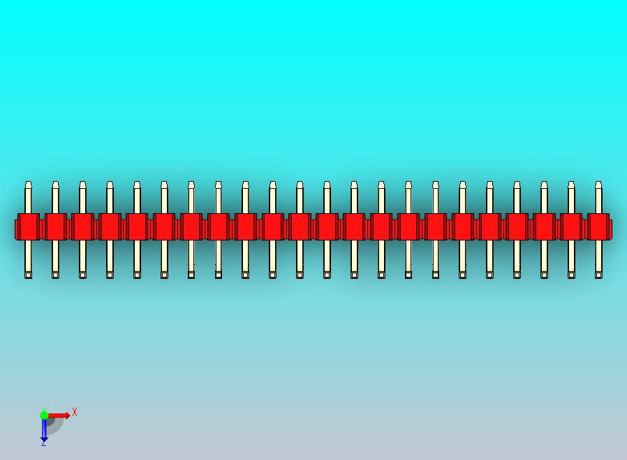 DS1022彩色排针 红色 22p 100mil 类型U 版本1.0.zip